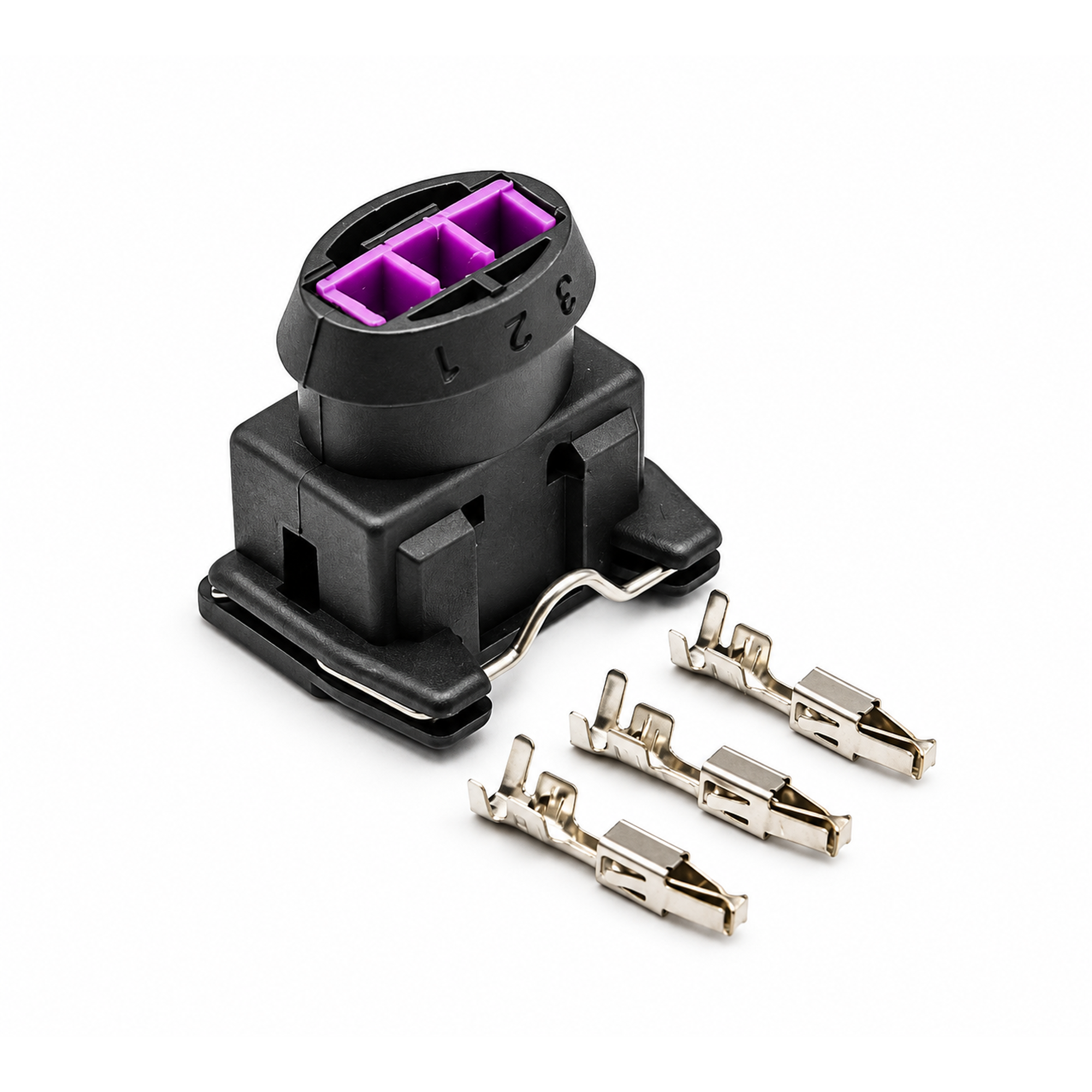 3 Pin Female Waterproof Automotive Boschs EV1 Electrical Wire Connector Plug MAF – D28/3pinFemale.v03 – image 2