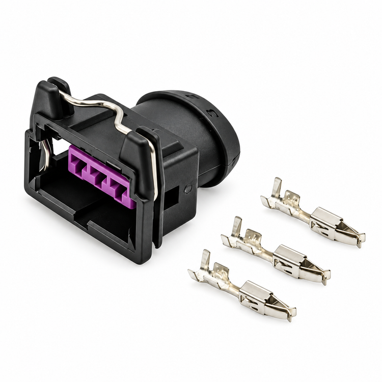 3 Pin Female Waterproof Automotive Boschs EV1 Electrical Wire Connector Plug MAF – D28/3pinFemale.v03 – image 3