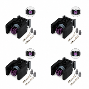 2 Pin 4pcs For Delphi Diesel Injector Connector Plugs Repair Fits Mercedes Sprinter
