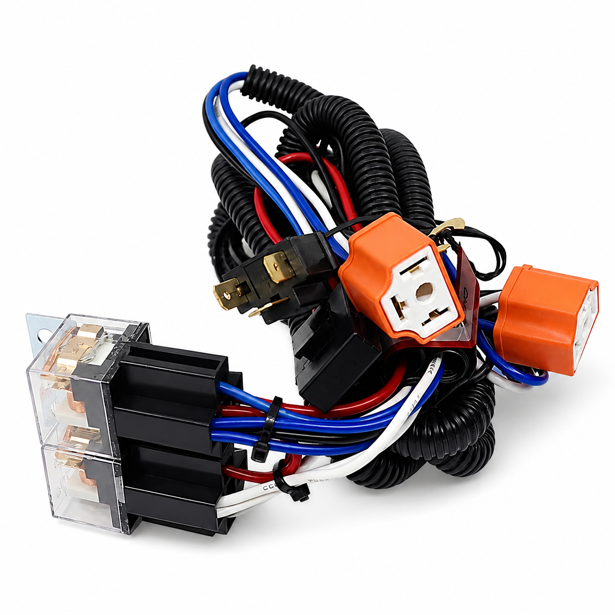 Fits VW T4 Transporter Uprated Headlight Wiring Connector Pigtail Harness Loom Plug & Play Upgrade H4