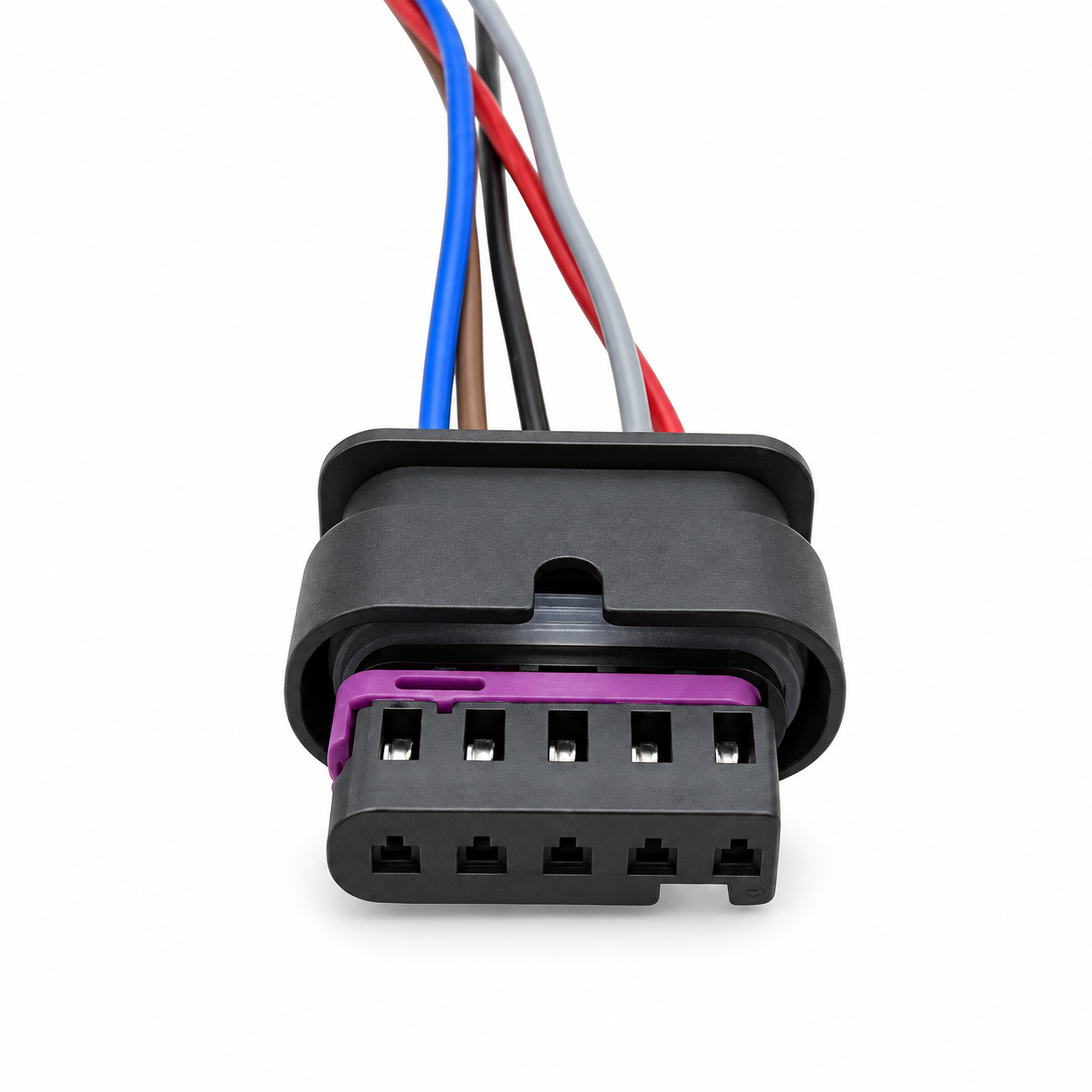 Mass Air Flow Sensor MAF Harness 5 PIN Connector Wire 4F0973705 for VW Audi – D4/Cable.s60C – image 1