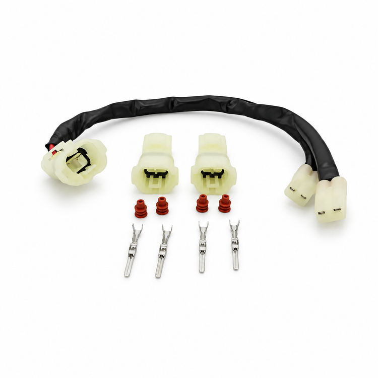 2 Pin Twin Power Splitter for Honda CB500X/F/R CB650F for 2 Power Outlet Ports USB Phone - Dual – D44-H273 – image 5