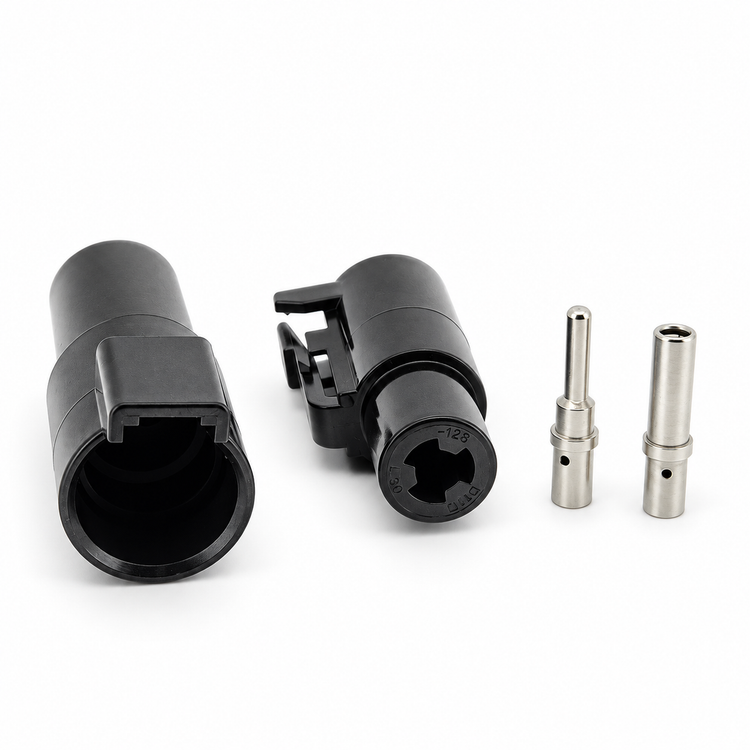 Deutsch DTHD Series 1 Pin Way Connector Male & Female DTHD04-1-12P DTHD06-1-12S – D54/1pinM+F/H519+H520 – image 1