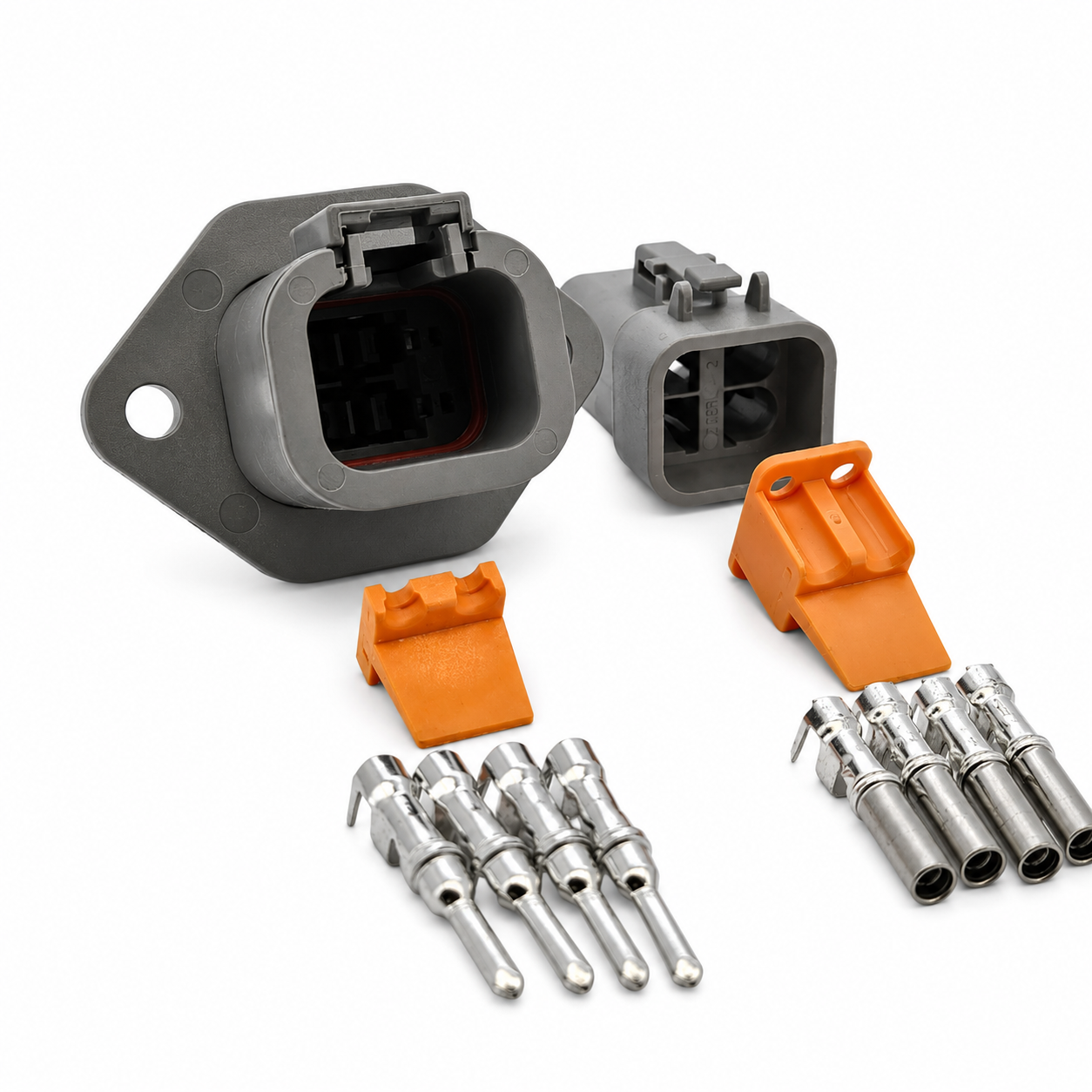 4 Pin DTP Panel Mount Series Connector DTP06-4S DTP04-4P DTP04-4P-L012 4988820