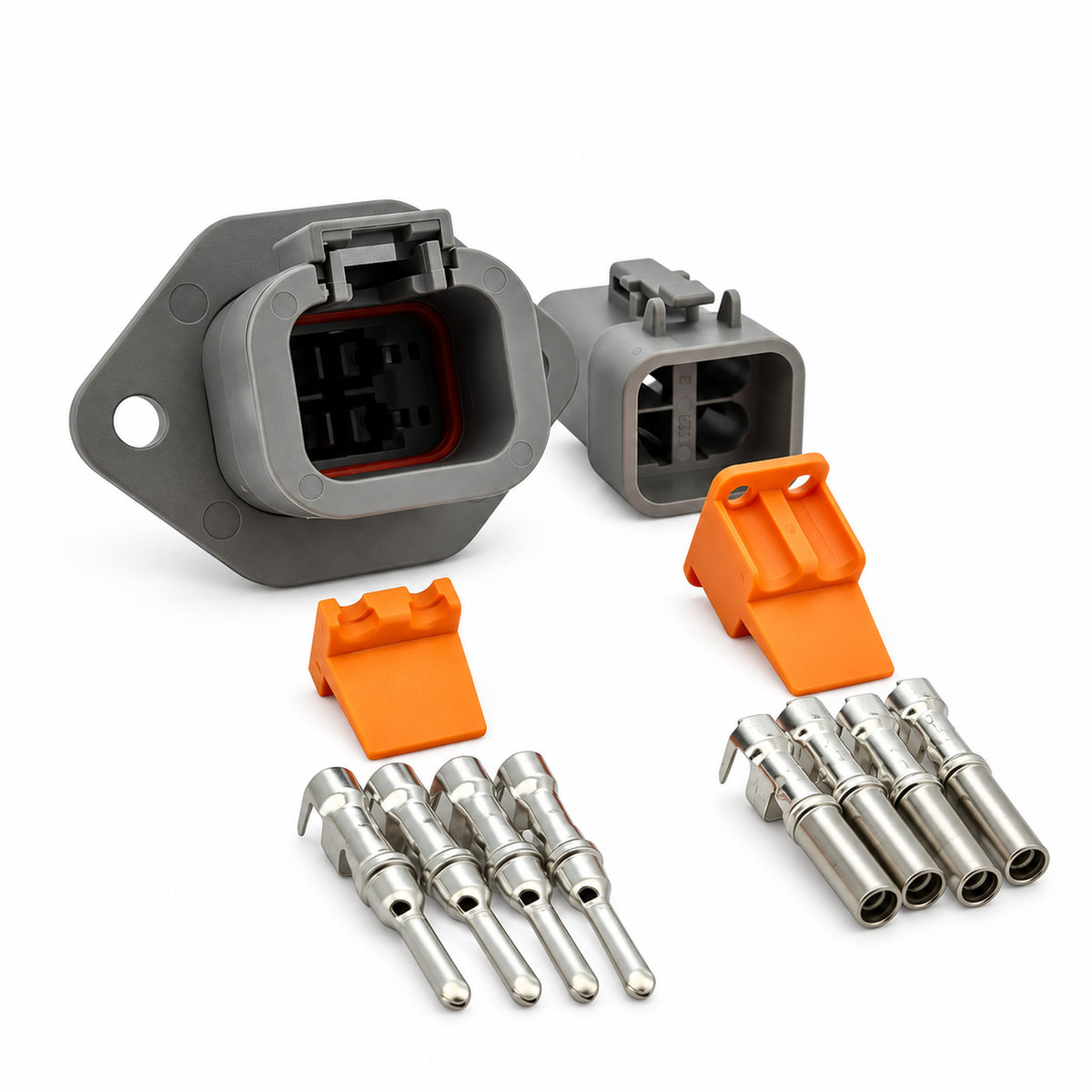 4 Pin DTP Panel Mount Series Connector DTP06-4S DTP04-4P DTP04-4P-L012 4988820 – D56/4pinM+F – image 3