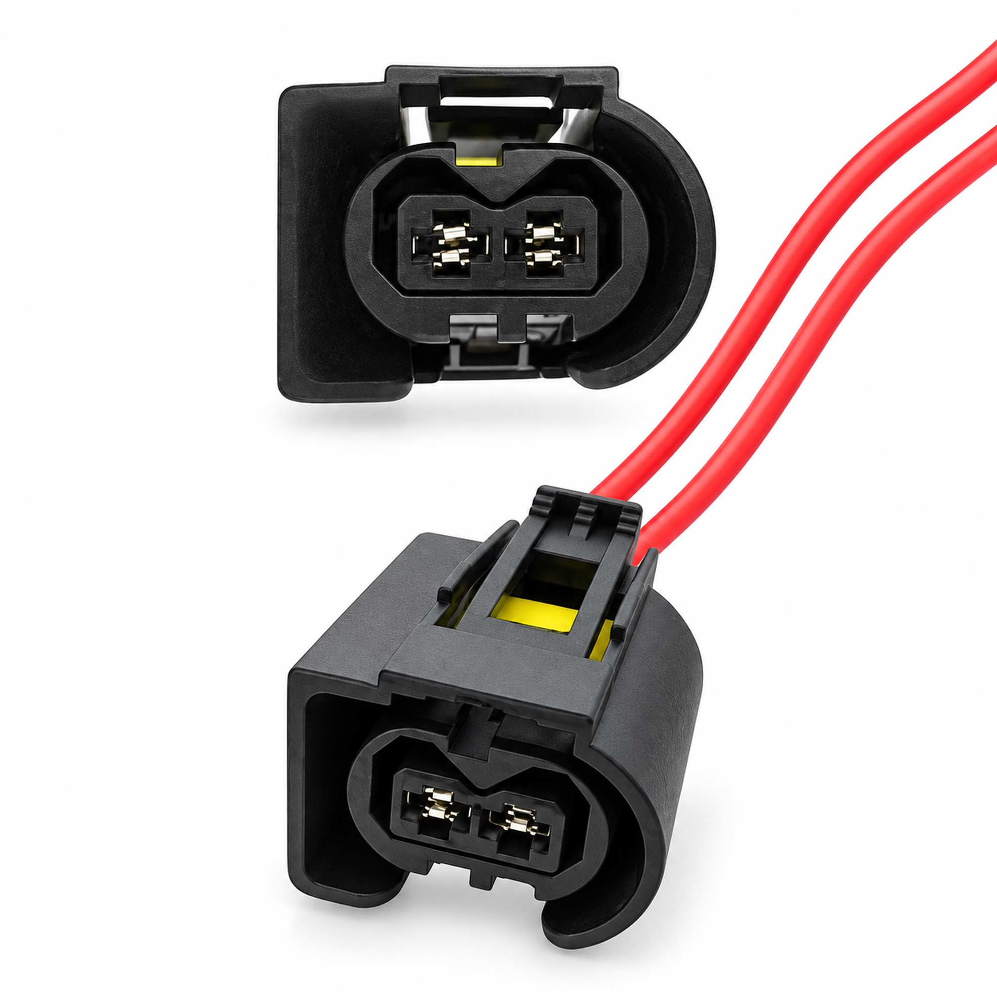 Fuel Injection 2 Pin Connectors A1685452928 with cable (FEMALE) for BOSCH injector plug – D6/Cable.76 – image 1
