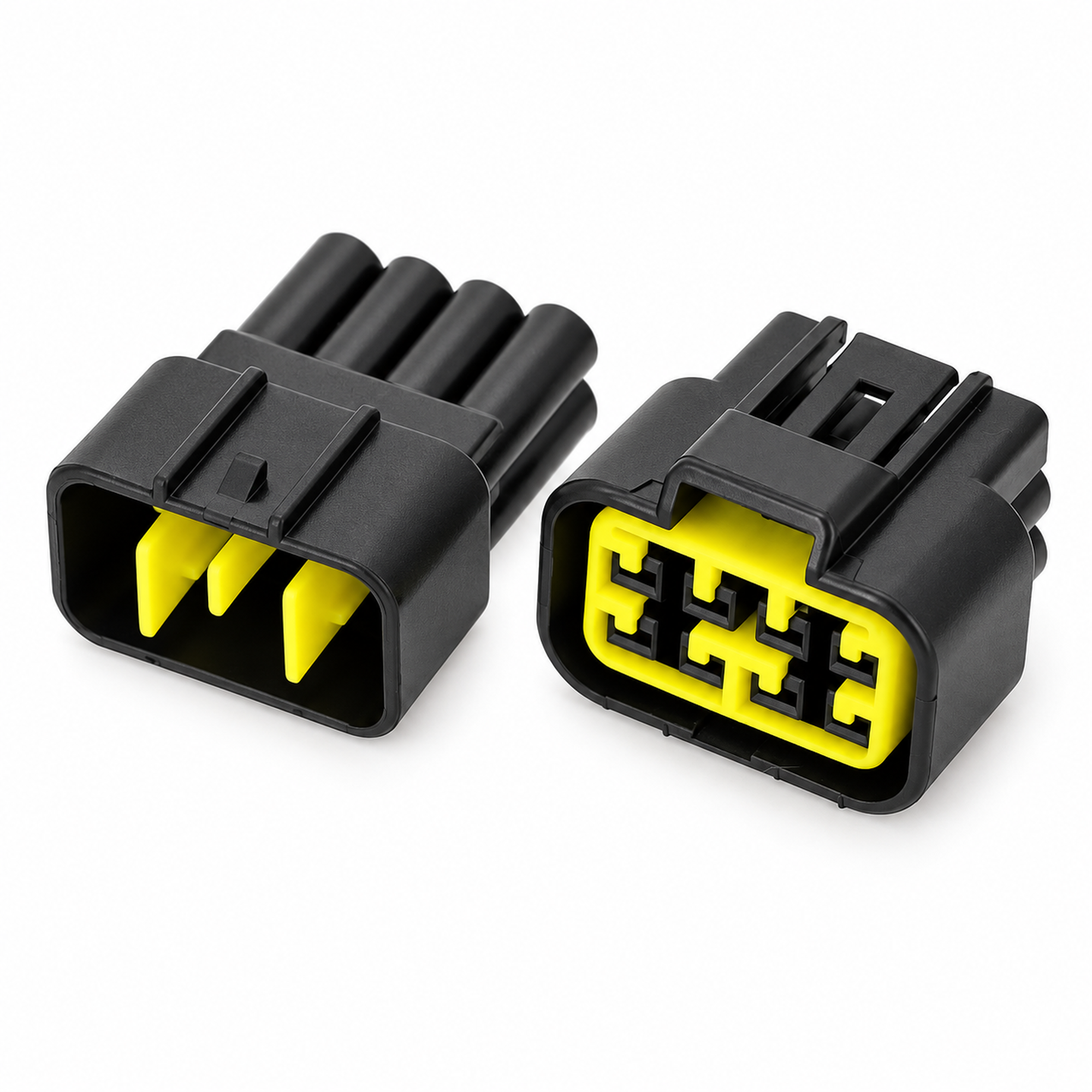 8 Pin Way Furukawa 2.3mm Male Female Connector Kit FW-C-8M-B / FW-C-8F-B – D65/PNK 07.R/M+F – image 1