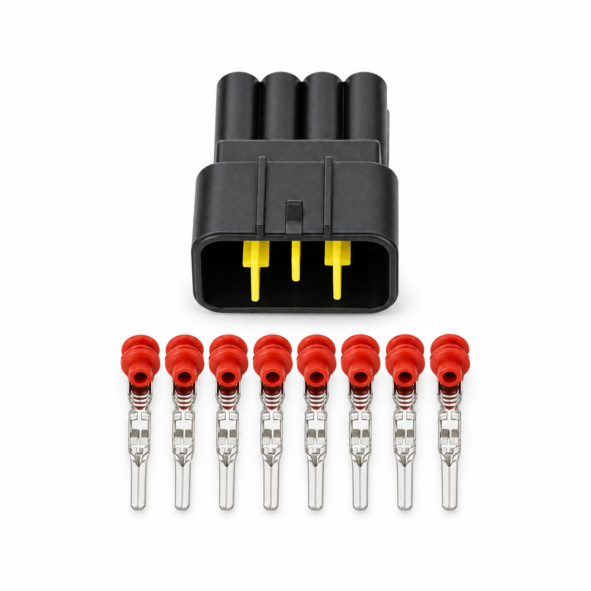 8 Pin Way Furukawa 2.3mm Male Female Connector Kit FW-C-8M-B / FW-C-8F-B – D65/PNK 07.R/M+F – image 4