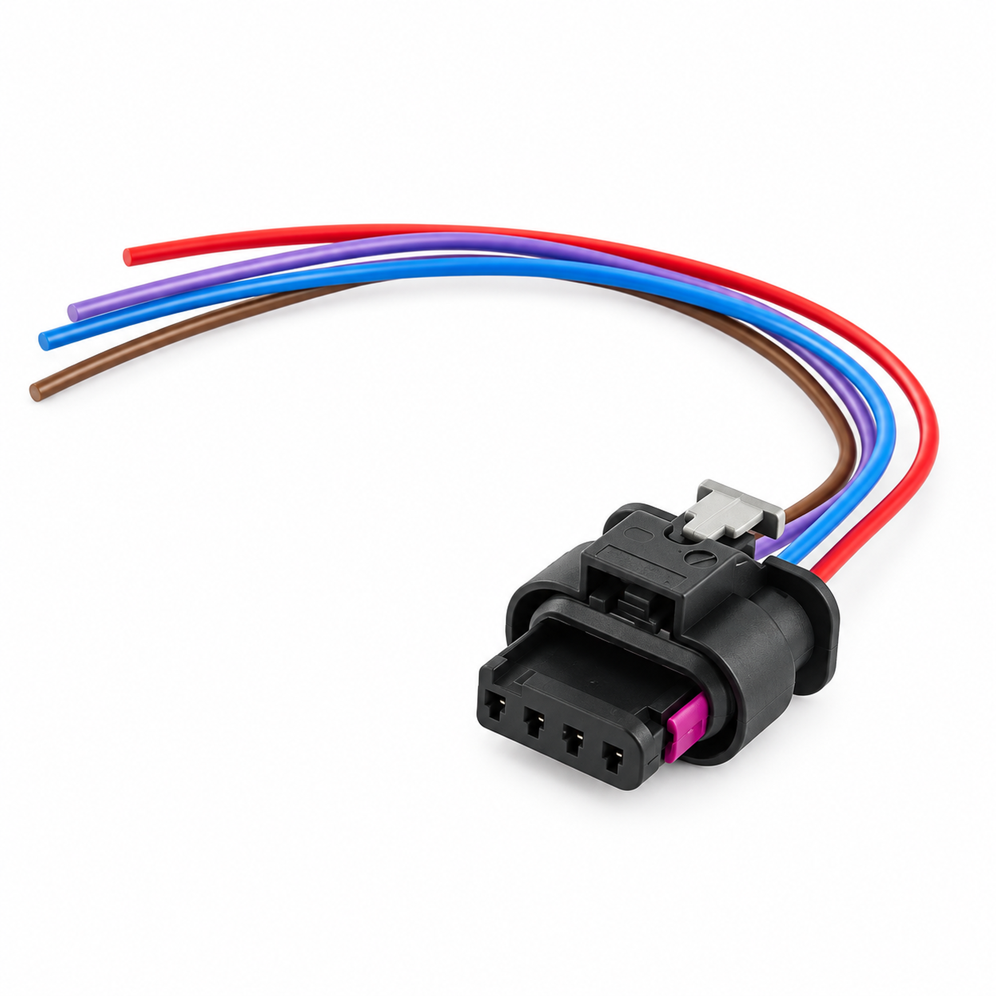4F0973704 Female Pressure Sensor/MAF Sensor Connector 4 Pin For VW Audi Skoda – D7/cable.o03 – image 5