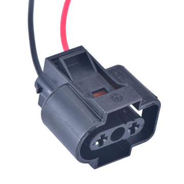 2 Pin Windscreen Washer Pump Motor Jet Wiring Connector For Audi Seat Skoda VW 1J0973202 7L0971767A