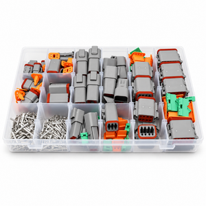 For Deutsch DT Connectors Plug Kit 317pcs Automotive DT-04 2, 3, 4, 6, 8 & 12 Way – DT-317PCS SET – image 1