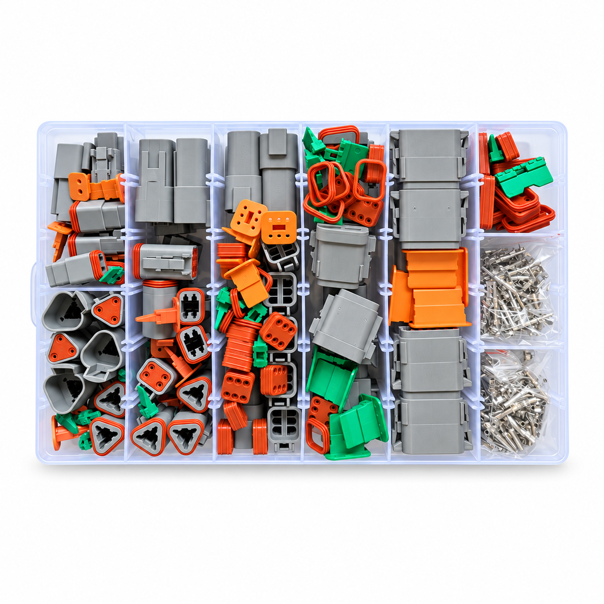 For Deutsch DT Connectors Plug Kit 317pcs Automotive DT-04 2, 3, 4, 6, 8 & 12 Way – DT-317PCS SET – image 11