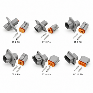 Deutsch DT Panel Flange Mount Male & Female Connector Sets 4 6 8 12 Pin – DT/Flange-4to12/X68-X73 – image 9