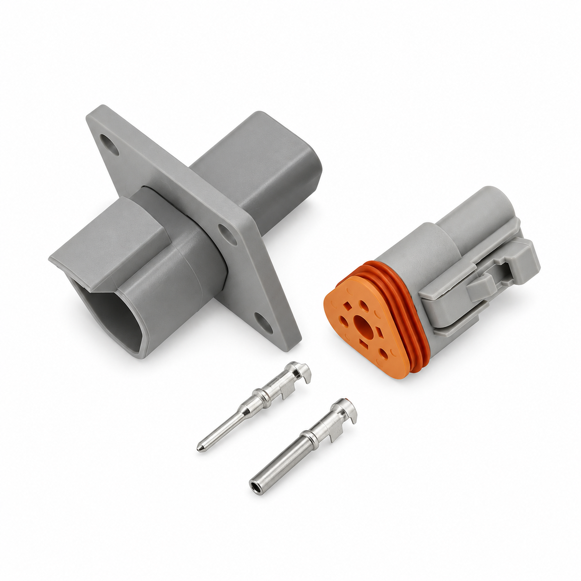 Deutsch DT Panel Flange Mount Male & Female Connector Sets 4 6 8 12 Pin – DT/Flange-4to12/X68-X73 – image 11