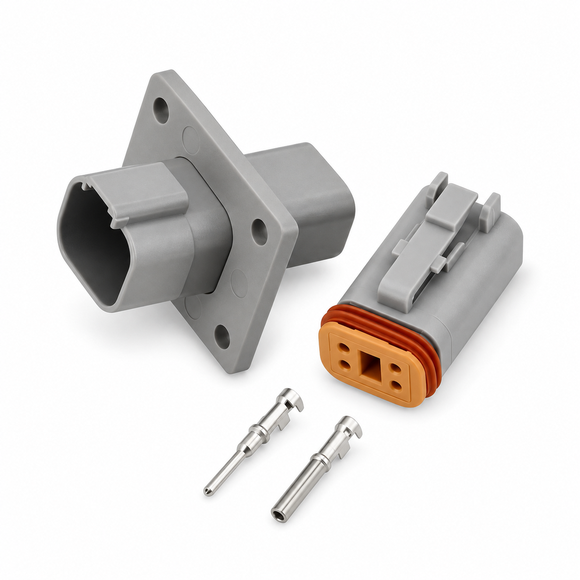 Deutsch DT Panel Flange Mount Male & Female Connector Sets 4 6 8 12 Pin – DT/Flange-4to12/X68-X73 – image 12