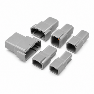 Deutsch DTM 2/3/4/6/8/12 Pin Waterproof Electrical Wire Male & Female Connector Kit with Pins – DTM/2pin/UNWIRED – image 2