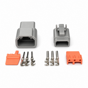 Deutsch DTM 2/3/4/6/8/12 Pin Waterproof Electrical Wire Male & Female Connector Kit with Pins – DTM/2pin/UNWIRED – image 5