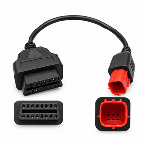 6 Pin OBD2 Euro 5 Motorcycle Diagnostic Cable Diagnostic Adapter Connector Plug – E187/OBD – image 1