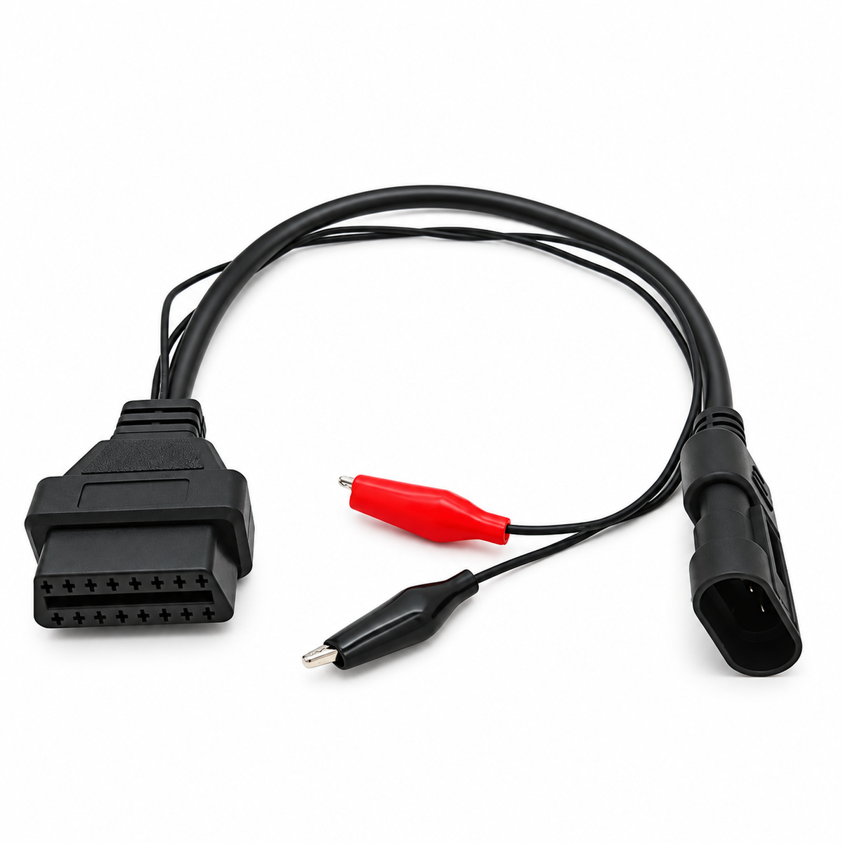 16Pin OBD2 to 3Pin OBD1 Diagnostic Adaptor Connector Cable For Vespa – E188/OBD-3pin – image 1