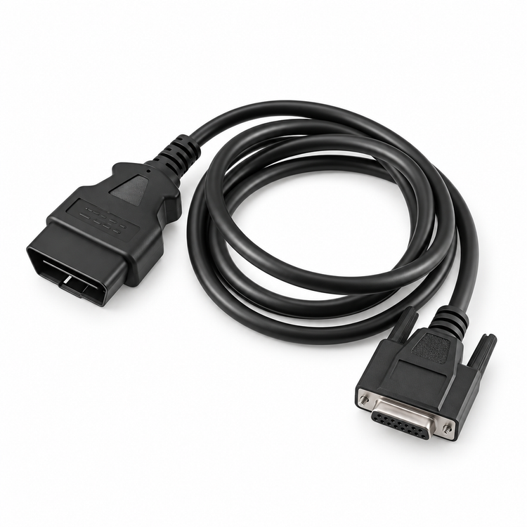 OBD2 OBDII Main Cable Diagnostic Tool Cable for Launch X431 CRP129 CRP123 Creader VII VIII - 152cm – E225/OBDII – image 7