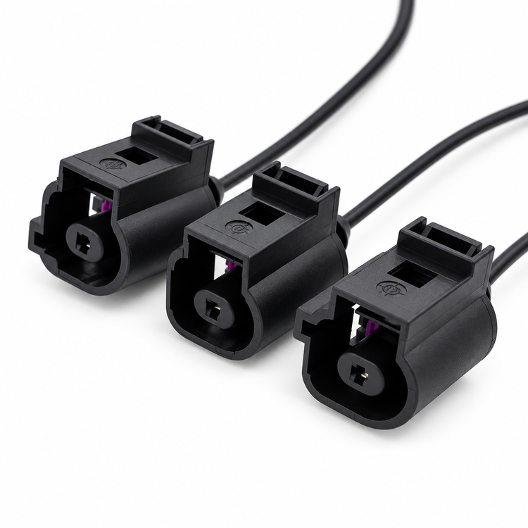 3pcs 1 Pin Oil Pressure Sensor Connectors Horn 1J0973081 1J0973701 1J0973701A – E227/3pcs-Pack – image 1