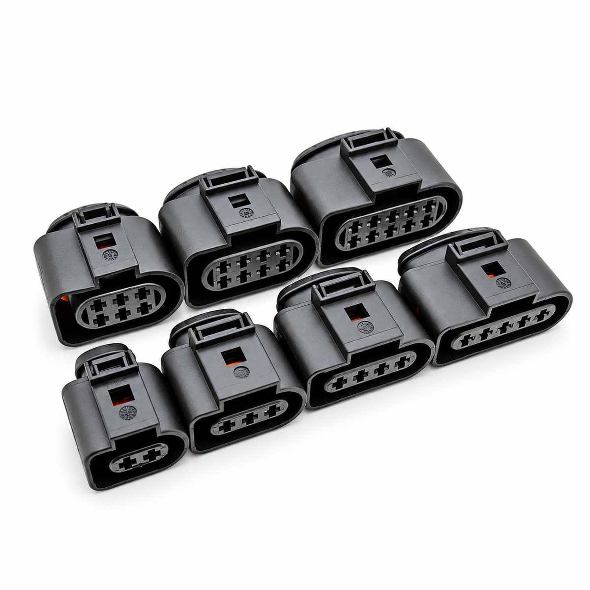 20pcs 3.5mm Waterproof Connector Kit for VW Audi Seat Skoda Porsche Ignition Coil, Horn, – E229/3.5mm/20pcsKIT – image 2