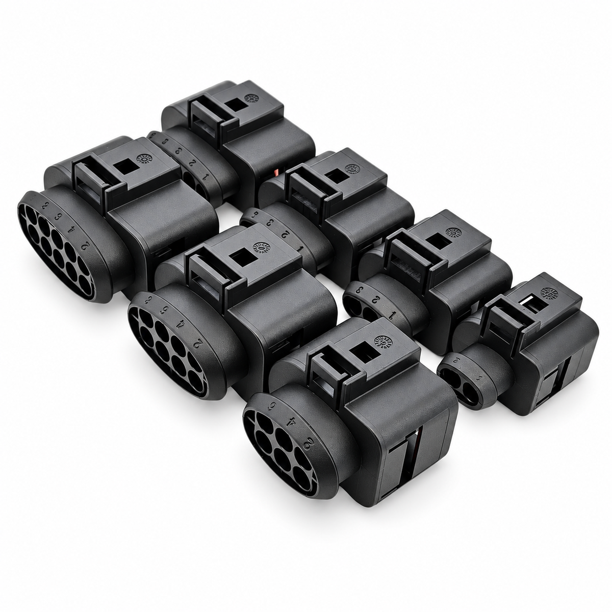 20pcs 3.5mm Waterproof Connector Kit for VW Audi Seat Skoda Porsche Ignition Coil, Horn, – E229/3.5mm/20pcsKIT – image 3