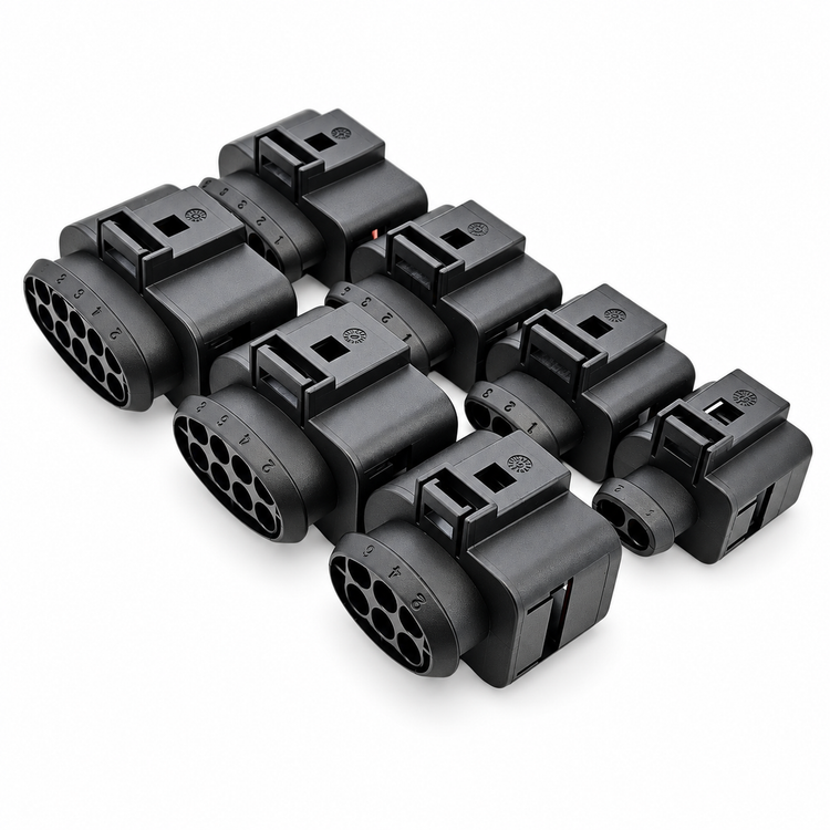 20pcs 3.5mm Waterproof Connector Kit for VW Audi Seat Skoda Porsche Ignition Coil, Horn, – E229/3.5mm/20pcsKIT – image 3