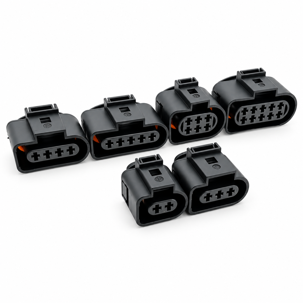 20pcs 3.5mm Waterproof Connector Kit for VW Audi Seat Skoda Porsche Ignition Coil, Horn, – E229/3.5mm/20pcsKIT – image 4