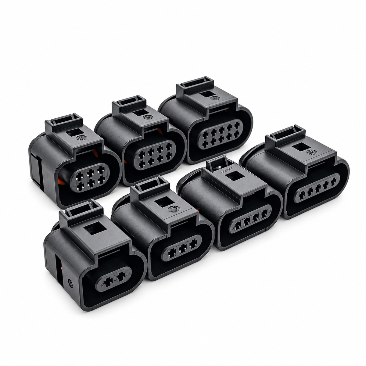 20pcs - 1.5mm Series 2, 3, 4, 5, 6, 8 Pin Waterproof Ignition Coil & Sensor Connector Kit – – E230/1.5series/20pcs – image 2