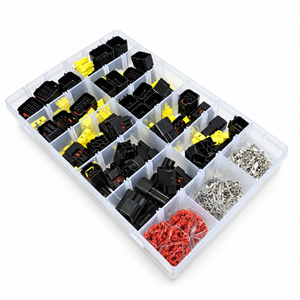 50pcs Furukawa Connector Kit 2 3 4 6 8 9 16 Pin Female & Male 2.3 FW-C 12444-5504-2 – E231/50pcsFurukawaKit – image 1