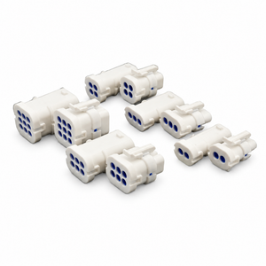 56pcs JST, JWPF 2, 3, 4, 6, 9 Pin 1.8 mm Waterproof Connector Assortment Kit – E232/56pcs/JSTkit – image 3