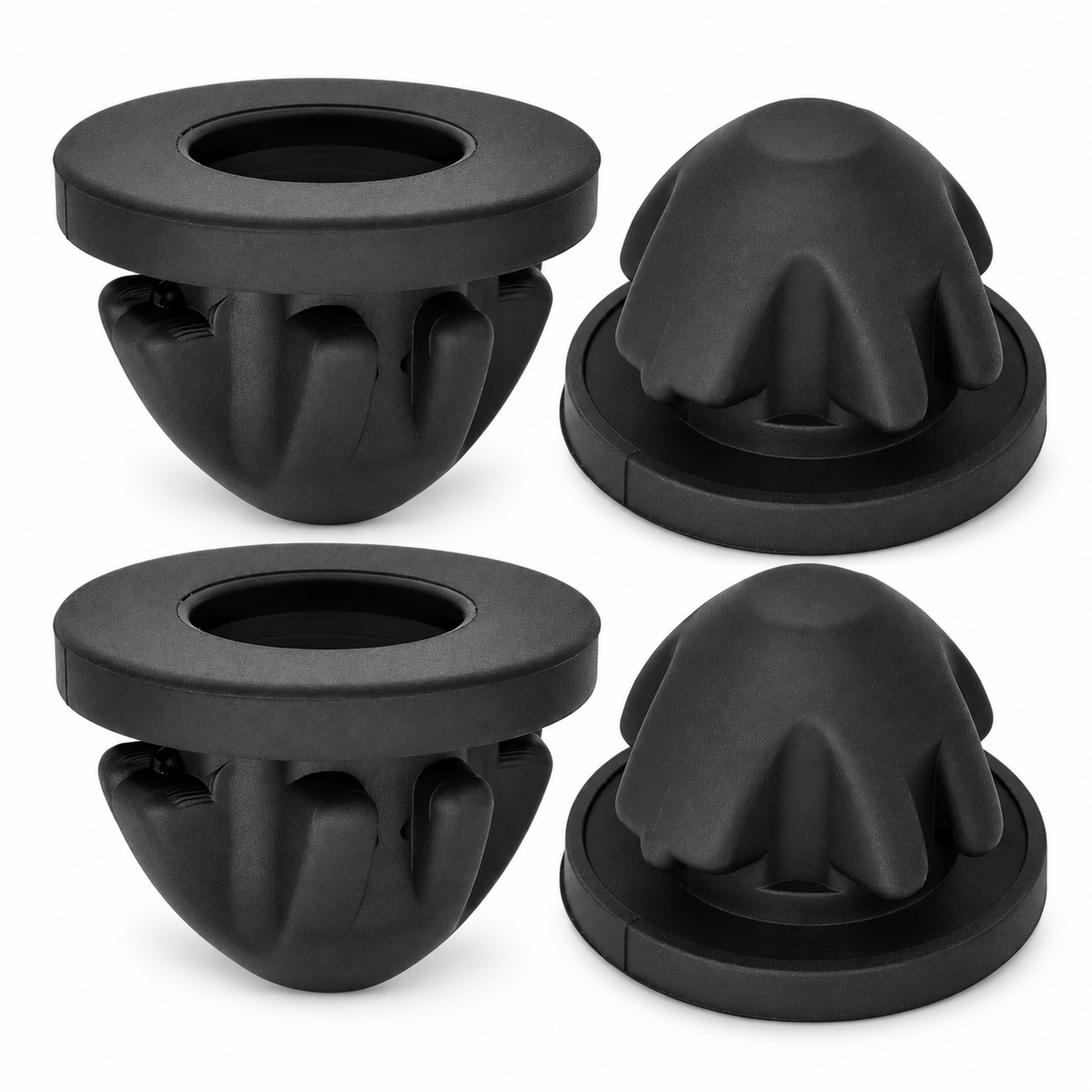 4pcs Engine Cover Trim Rubber Mount Gromments for Mini & BMW 11127614138 – E240/4pc-rubber – image 1