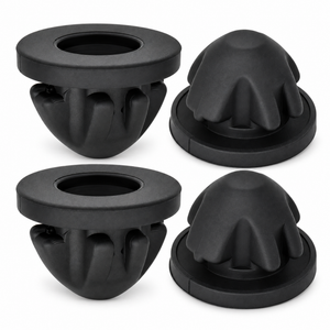 4pcs Engine Cover Trim Rubber Mount Gromments for Mini & BMW 11127614138 – E240/4pc-rubber – image 1