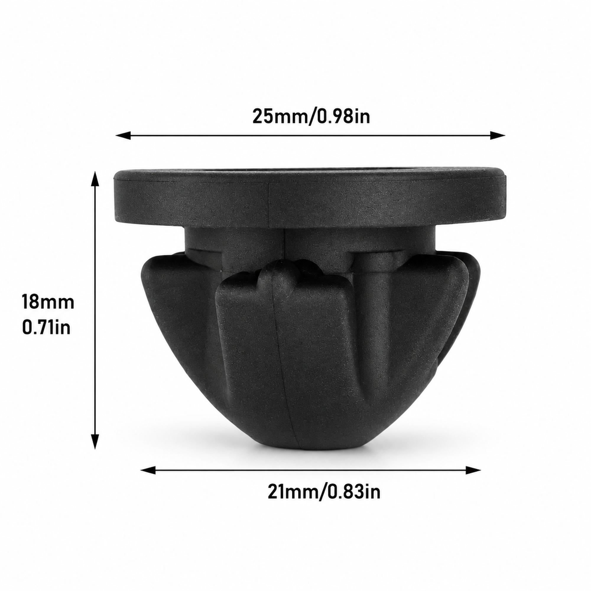 4pcs Engine Cover Trim Rubber Mount Gromments for Mini & BMW 11127614138 – E240/4pc-rubber – image 2