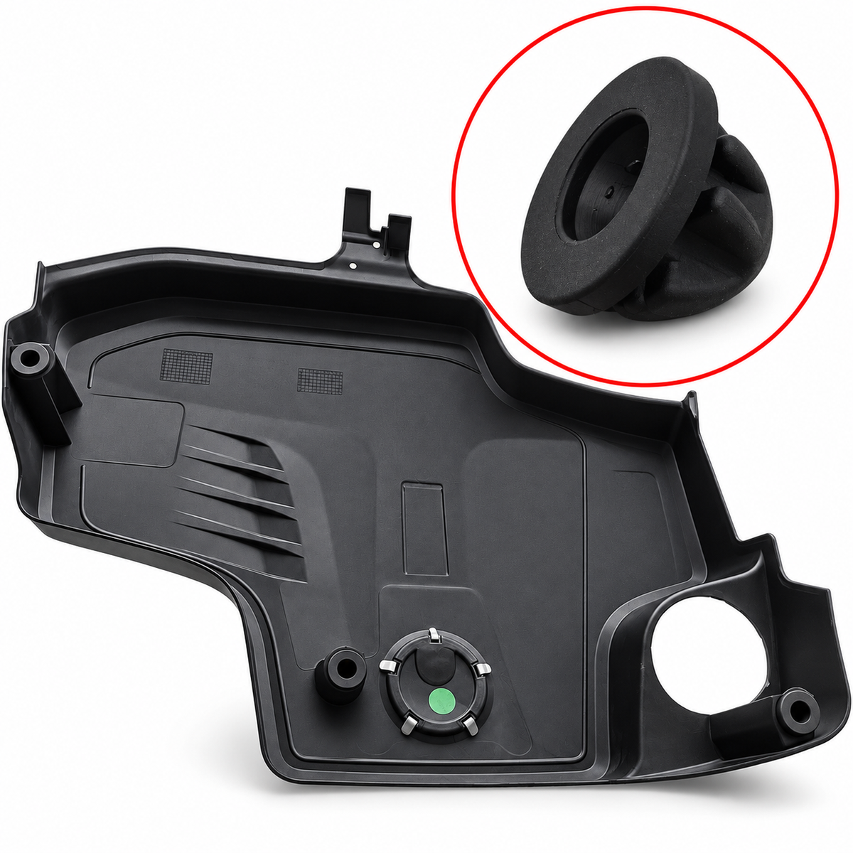 4pcs Engine Cover Trim Rubber Mount Gromments for Mini & BMW 11127614138 – E240/4pc-rubber – image 4