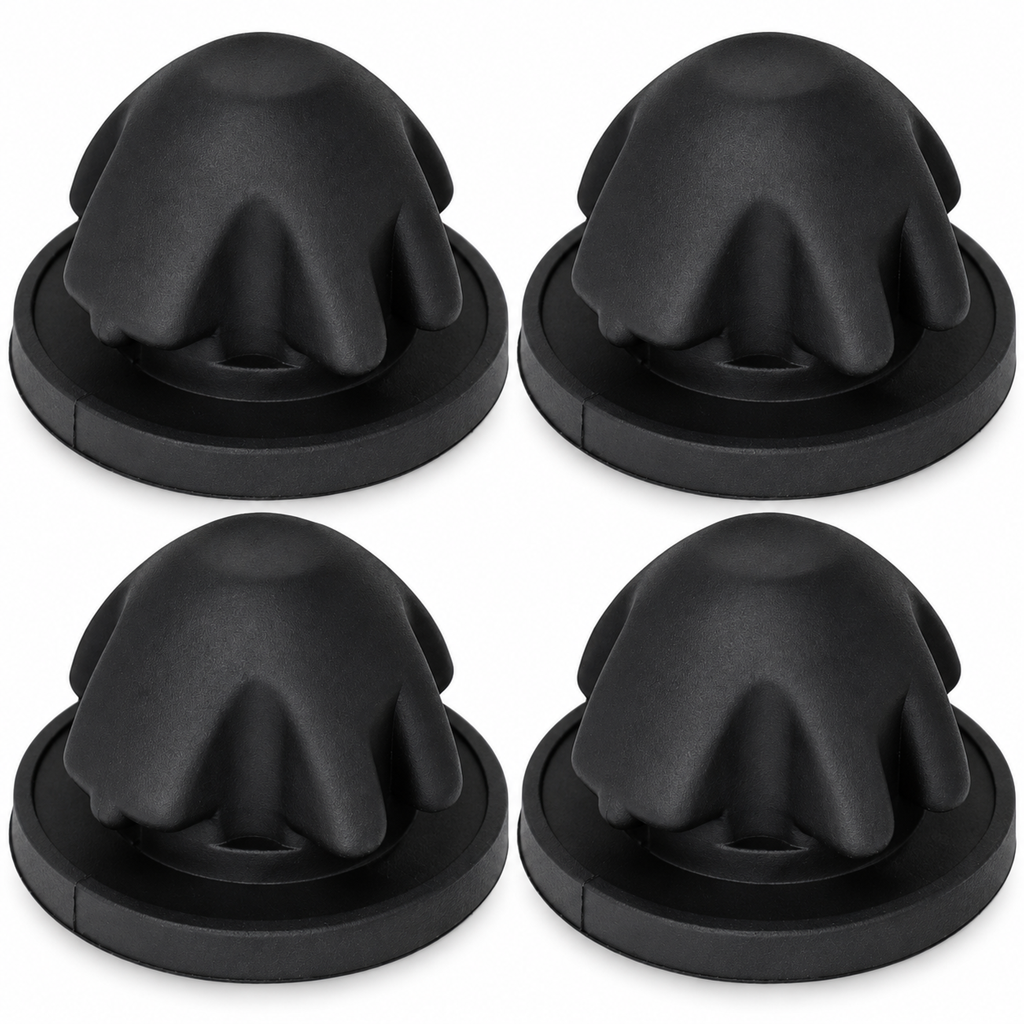 4pcs Engine Cover Trim Rubber Mount Gromments for Mini & BMW 11127614138 – E240/4pc-rubber – image 5