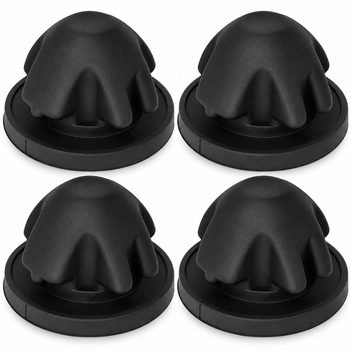4pcs Engine Cover Trim Rubber Mount Gromments for Mini & BMW 11127614138 – E240/4pc-rubber – image 5