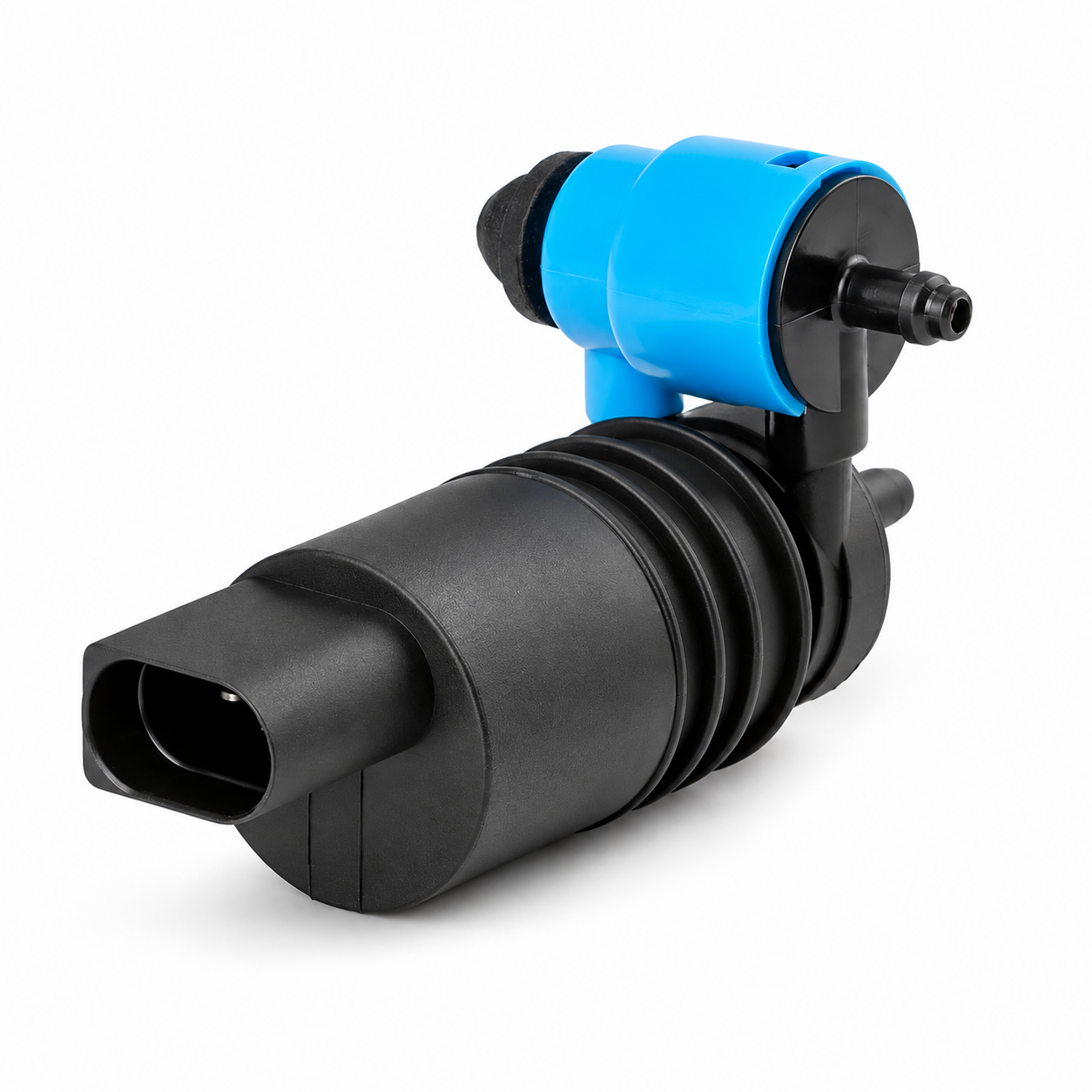 Front Rear Windscreen Washer Pump Motor Twin Outlet Screen Wash Fluid Jet Spray Pump 1J6955651 Replacement Fits VW Audi Seat Skoda Models