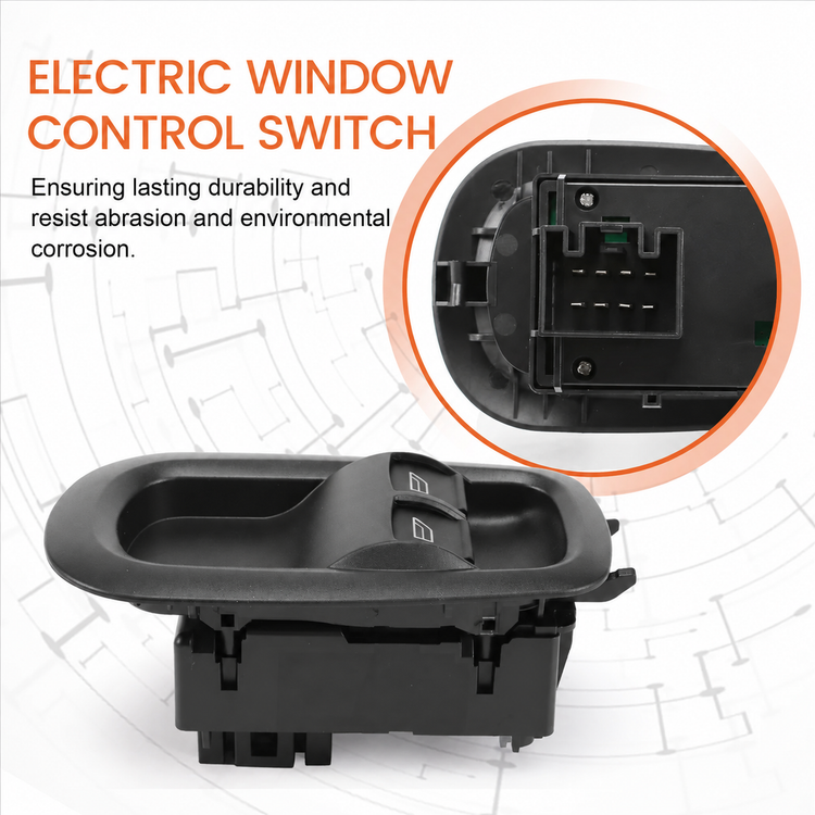 Driver Side Door Double Master Window Control Switch for Ford Transit MK8 Custom 1791339 – E251/windowswitch – image 3