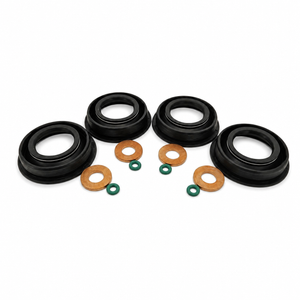 Fuel Injector Seal Washer O Ring Set Fits Ford Audi VW Seat Skoda 03L103070A - 16pcs Set