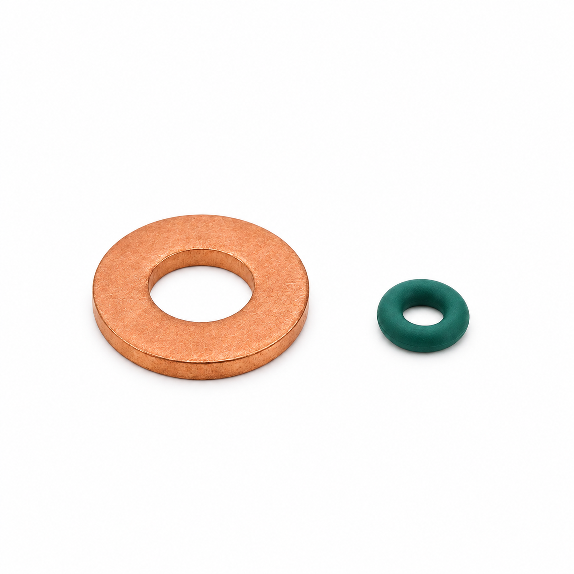 Fuel Injector Seal Washer O Ring Set Fits Ford Audi VW Seat Skoda 03L103070A - 16pcs Set – E256/12-O'Rings – image 2