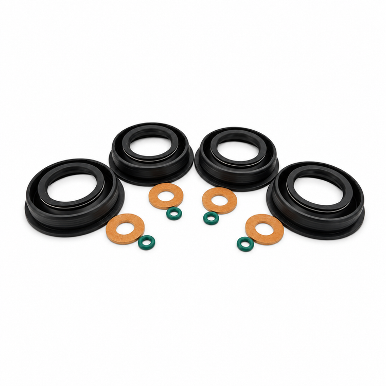 Fuel Injector Seal Washer O Ring Set Fits Ford Audi VW Seat Skoda 03L103070A - 16pcs Set – E256/12-O'Rings – image 5
