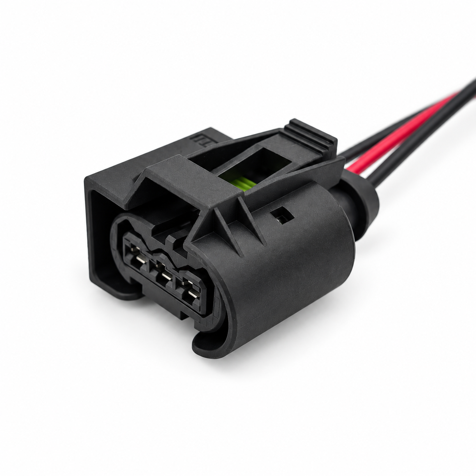 Injector ABS Connector 3 Pin Plug 09441391 50290970 Kostal for Benz For BMW – E285-3pin-wired – image 2