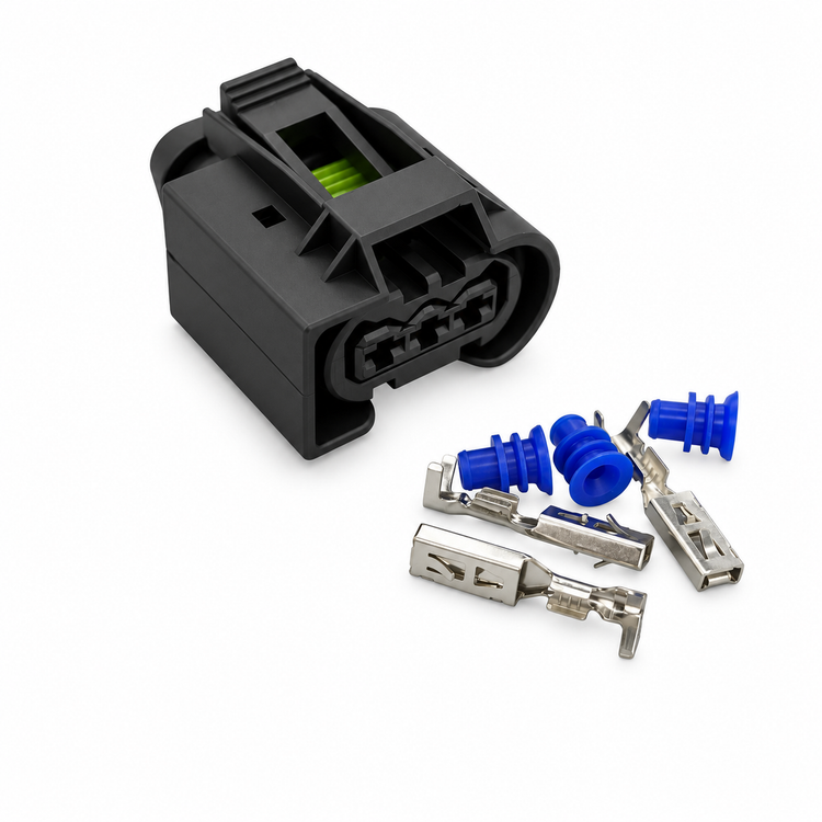 Injector ABS Connector 3 Pin Plug 09441391 50290970 Kostal for Benz For BMW – E286-3pin – image 4