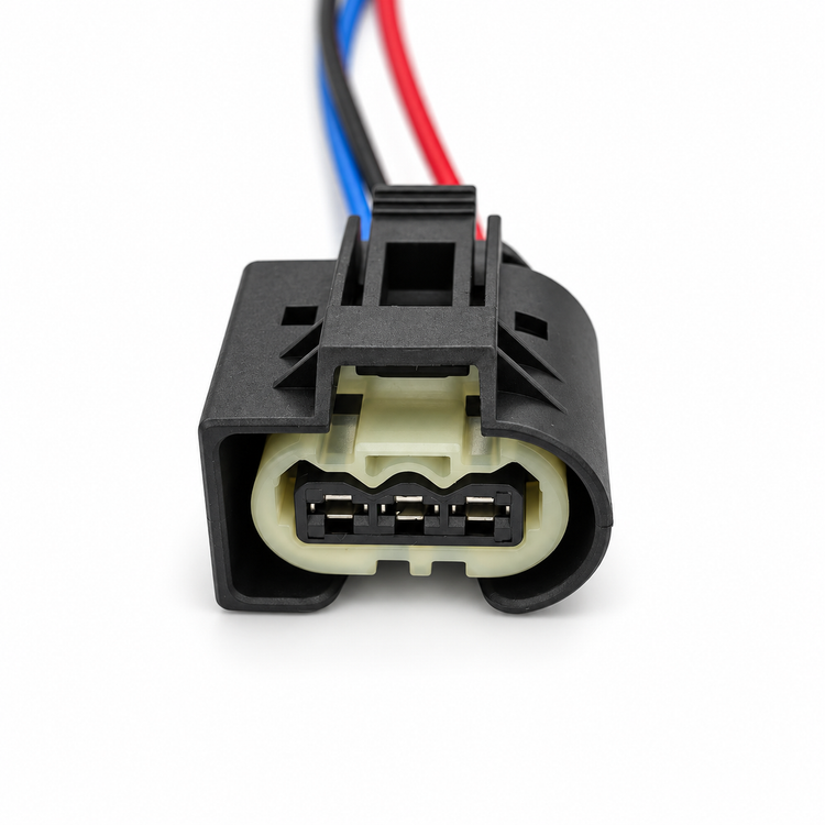 Crankshaft Sensor Plug 3 Pin Connector 09441392 Injector Oil Pressure For BMW – E287-3pin-wired – image 1