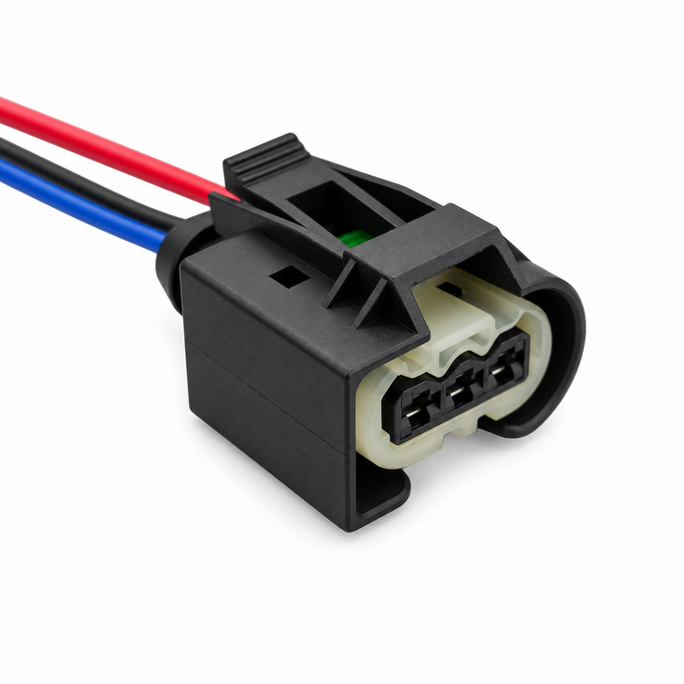 Crankshaft Sensor Plug 3 Pin Connector 09441392 Injector Oil Pressure For BMW – E287-3pin-wired – image 7