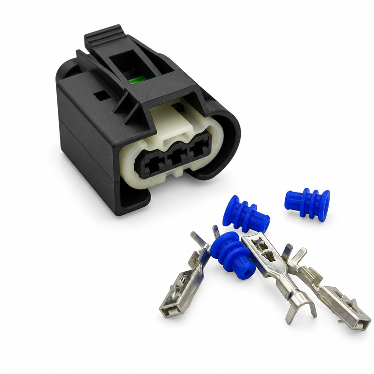Crankshaft Sensor Plug 3 Pin Connector 09441392 Injector Oil Pressure For BMW – E288-3pin – image 4