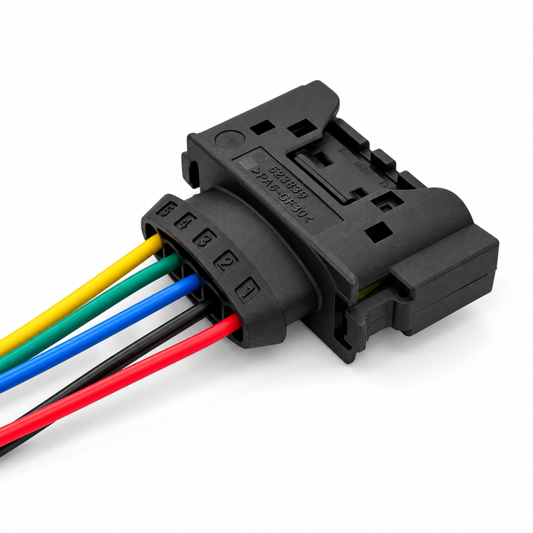 Air Flow Meter Plug 5 Pin Connector 09441552 50290892 for BMW E46 E90 E91 – E294-5pin-wired – image 5