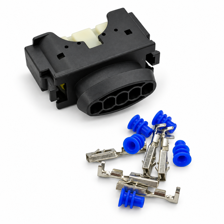 Air Flow Meter Plug 5 Pin Connector 09441552 50290892 for BMW E46 E90 E91 – E297-5pin – image 1